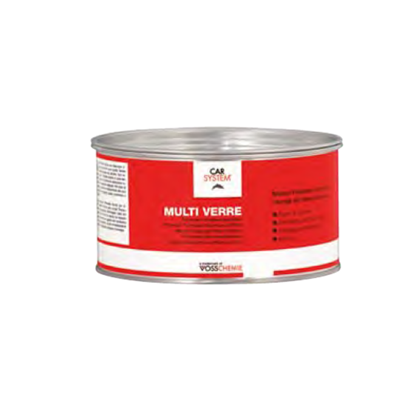 Poly Fiber: mastic polyester fibre de verre 1,8 kg avec durcisseur