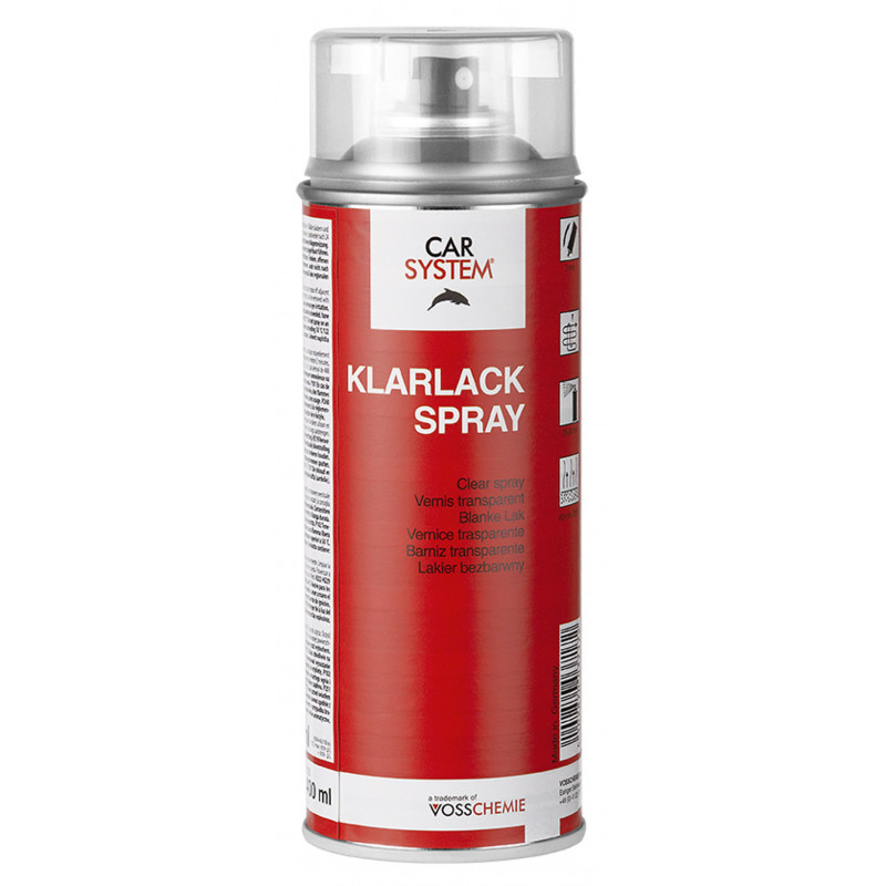 Vernis spray pour carrosserie Solocar 400 ml